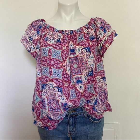 Belle + Sky Off Shoulder Top - Picture 3 of 6